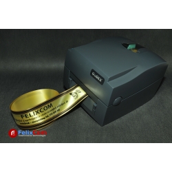 Drukarka termotransferowa GoDEX G500 druk szarf, wstążek, etykiet itp. USB